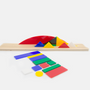 Design objects - Shapes of Bauhaus - Creative 3D Art Diorama Toy of Wood & Acrylic - BEAMALEVICH