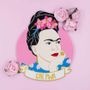 Apparel - Iron-on embroidery Frida Kahlo XL - MALICIEUSE