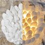 Céramique - Mezza Luce "Fiori" - luminaire en porcelaine - BARBARA BILLOUD
