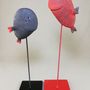 Sculptures, statuettes and miniatures - RED FLYING FISH - MALIFANCE