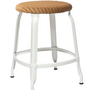 Chairs for hospitalities & contracts - Nicolle® stool H45cm Loom and Metal - NICOLLE CHAISE