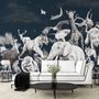 Autres décorations murales - Fresque Noé Bleu Nuit - PAPERMINT