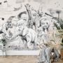Autres décorations murales - Fresque Noé Monochrome Dark Grey - PAPERMINT