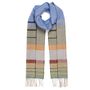 Scarves - Lambswool Scarf Anouilh - blue - WALLACE SEWELL