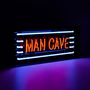 Decorative objects - 'Man Cave' Acrylic Box Neon Light - LOCOMOCEAN