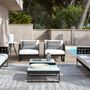 Lawn armchairs - Lounge armchair KOMFY BLACK - SIFAS