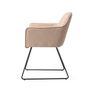 Chairs for hospitalities & contracts - Hofu Dining Chair - Wild Walnut, Slide Black - JESPER HOME