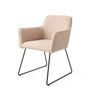 Chairs for hospitalities & contracts - Hofu Dining Chair - Wild Walnut, Slide Black - JESPER HOME