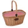 Outdoor decorative accessories - Empty wicker baskets and suitcases - LES JARDINS DE LA COMTESSE