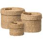 Decorative objects - Handmade basket and boxes in seagrass or water hyacinth - COZY LIVING COPENHAGEN