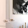 Shelves - Spinning top shelf TOUPY - Carrara white marble - MADEMOISELLE JO