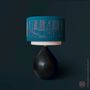 Design objects - Noria lamp, embroidery lampshade - LOU DE PRAY