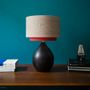 Design objects - Petia lamp, embroidery lampshade - LOU DE PRAY