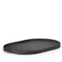 Plateaux - Plateau Noir Singles 23 cm Ovale - ZONE DENMARK