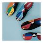 Homewear textile - Men's slippers "Suprematisme" 1718, home wear, home shoes - RXBSHOES