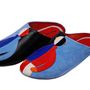 Homewear - Men's slippers “Suprematism” 1718, home wear, home shoes - RXBSHOES