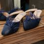 Shoes - Women's Heels Mules with feathers - RXBSHOES