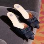 Chaussures - Mules à talons en soie pour femme - RXBSHOES