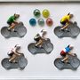Decorative objects - Gift bix of 5 cyclists - BERNARD & EDDY