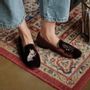 Shoes - Soft house slippers with embroidery - RXBSHOES