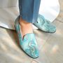 Shoes - Print leather slippers - RXBSHOES
