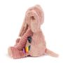 Soft toy - Plush Ptipotos the Pink Elephant - DEGLINGOS