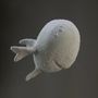 Sculptures, statuettes and miniatures - WHITE FLYING FISH - MALIFANCE