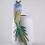 Vases -  Macaw Bird Vase - Lladró Handmade Porcelain Home Decor - LLADRÓ