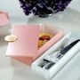 Coffrets et boîtes - Petite boîte à Bento Rectangle, rose - MYGLASSSTUDIO