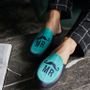 Homewear - Unisex Leather slippers - RXBSHOES