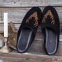 Homewear - Unisex Leather slippers - RXBSHOES