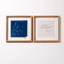 Other wall decoration - DIPTYCH CYANOTYPE THE NUDE - LILY BLANCHE
