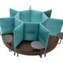 Chairs for hospitalities & contracts - CUMULUS ARMCHAIR - SEDES REGIA