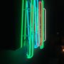 Paintings - Mirror and neon work “B00K” - CAROLINE BAUP