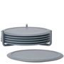 Placemats - Coasters w holder Black Singles - ZONE DENMARK