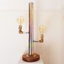 Objets design - Lampe de table CACTUS GOLD - ESPRIT MATIERES
