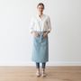 Kitchen linens - STONE WASHED LINEN APRONS - LINENME