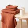 Bath towels - Linen Bath & Hand towels Washed Waffle - LINENME