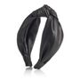 Headbands - JAZZY leather bow headband - VALÉRIE VALENTINE