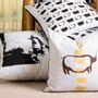 Fabric cushions - TSODILO WHITE IVORY CUSHION - SOMETHING SINCERE