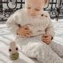 Toys - PINPIN RABBIT - BABY RATTLE 100% ORGANIC COTON - MYUM - THE VEGGY TOYS
