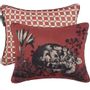 Fabric cushions - Asie central cushions - LE MONDE SAUVAGE BEATRICE LAVAL