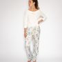 Homewear - Pajama Stockings “Violet” - LALIDE A PARIS