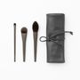 Design objects - 3 Brushes & Makeup Brush case, OWN Collection - SHAQUDA