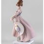 Sculptures, statuettes et miniatures - Figurine en porcelaine - Straw hat in the Wind  - LLADRÓ