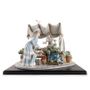 Sculptures, statuettes and miniatures - Flower's Market - Lladró High Porcelain Handmade Limited Edition - LLADRÓ