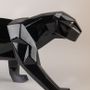 Sculptures, statuettes and miniatures - Origami Panther Collection - Lladró Handmade Porcelain Design - LLADRÓ