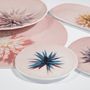 Decorative objects - “Fiori”  Plate Ø18cm - VETROFUSO DI DANIELA POLETTI
