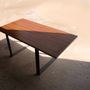 Desks -  Table with teak model Teakado - LIVING MEDITERANEO
