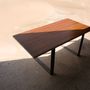 Desks -  Table with teak model Teakado - LIVING MEDITERANEO